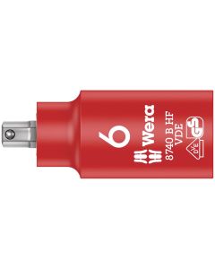 WERA 5004902001 - Tubulară cu bit Hex Zyklop 8740 B VDE HF