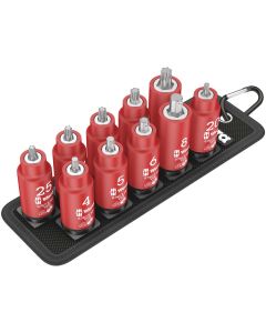 WERA 5004930001 - Set tubulare cu bit Zyklop VDE Belt B 1