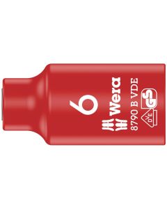 WERA 5004950001 - Tubulară izolată Zyklop VDE 8790 B 3/8"