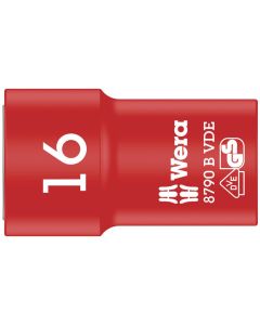 WERA 5004960001 - Tubulară izolată Zyklop VDE 8790 B 3/8"