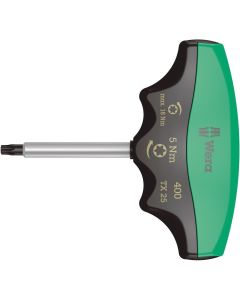 WERA 5005091001 - Șurubelniță cu indicator de cuplu Torx 400 TX, TX 25 x