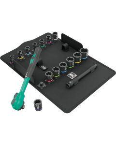 WERA 5005530001 - Set cu clichet Zyklop Comfort 8100 SB 12