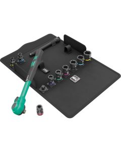 WERA 5005531001 - Set cu clichet Zyklop Comfort 8100 SB 13