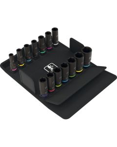 WERA 5005580001 - Set tubulare lungi Impaktor 8790 B Deep Impaktor