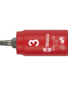 WERA 5005900001 - Tubulară cu bit Zyklop 8740 A VDE HF