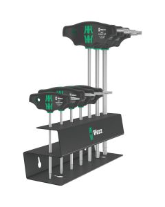 WERA 5023456001 - Set șurubelnițe Torx HF cu mâner în T 467/7 Set 2