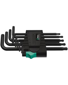 WERA 5024242001 - Set chei L Torx 967/9 TX 1, BlackLaser