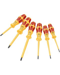 WERA 5051575001 - Set șurubelnițe izolate VDE 1060 I/1062 I/6 Kraftform