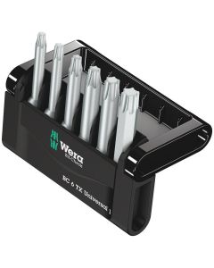 WERA 5056472001 - Set biți Bit-Check 6 TX Universal 1, 6 piese