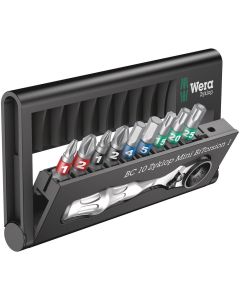 WERA 5057418001 - Set biți Bit-Check 10 Zyklop Mini BiTorsion