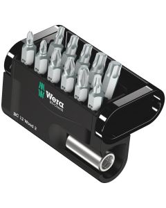 WERA 5057422001 - Set biți Bit-Check 12 Wood 2, 12 piese