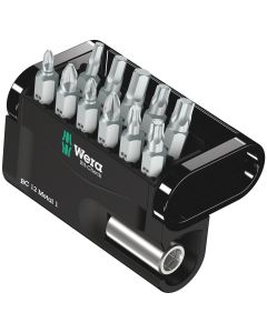 WERA 5057424001 - Set biți Bit-Check 12 Metal 1, 12 piese