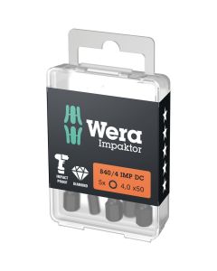 WERA 5057644001 - Bit 840/4 IMP DC Hex-Plus DIY Impaktor