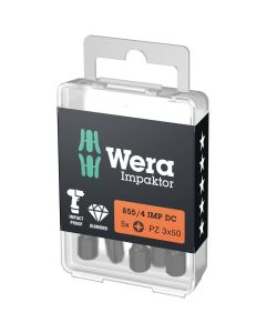 WERA 5057662001 - Bit 855/4 IMP DC PZ DIY Impaktor