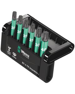 WERA 5057693001 - Set biți Bit-Check 6 TX Impaktor 1, 6 piese