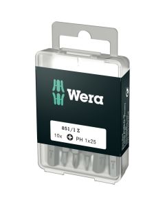 WERA 5072400001 - Biți DIY 851/1 Z, PH 1 x 25 mm