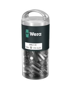 WERA 5072444001 - Biți DIY 100 855/1 Z, PZ 2 x 25 mm