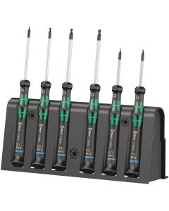WERA 5118156001 - Set 6 șurubelnițe hexagonale 2052/6 și suport
