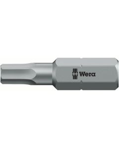 WERA 5135060001 - Bit hexagonal 840/1 Z, 0.05" x 25 mm