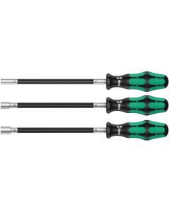 WERA 5135311001 - Set 3 șurubelnițe flexibile pentru coliere 391/3