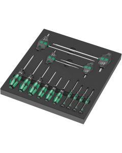 WERA 5150103001 - Suport din burete cu șurubelnițe Torx HF 9712
