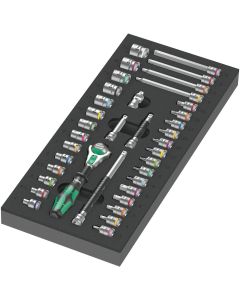 WERA 5150110001 - Suport din burete cu clichet 8000 A Zyklop 9720