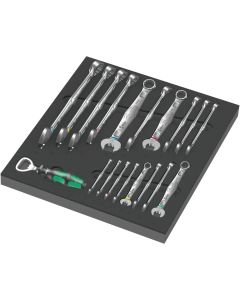 WERA 5150121001 - Suport din burete cu set chei 6003 Joker 9731