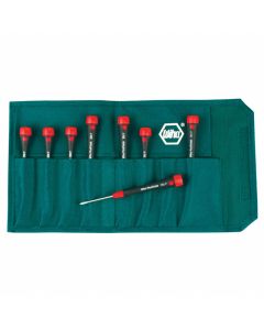 WIHA 26193 - Set 8 șurubelnițe late cu husă
