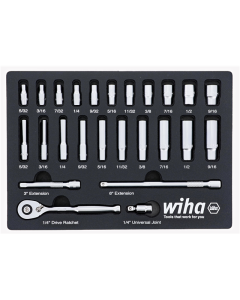 WIHA 33396 - Set 25 piese profesionale prindere 1/4"