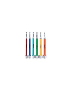 WIHA 70487 - Set biți tubulari metrici cu coduri de culoare