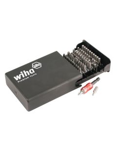 WIHA 71095 - Set 51 biți Hex/Phillips cu carcasă