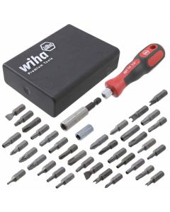 WIHA 71990 - Set 39 biți asortați cu carcasă