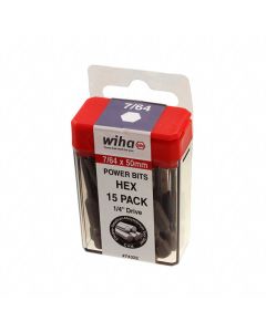 WIHA 74322 - Bit Power Hex în inchi 7/64" x 50mm