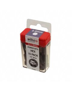 WIHA 74339 - Bit Power Hex metric 2.5 x 50mm
