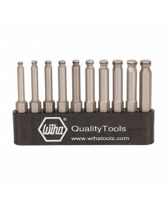 WIHA 74999 - Set 10 biți Hex cu husă de curea