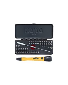 WIHA 75980 - Set 39 mini micro biți ESD Safe