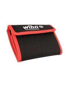 WIHA 76079 - Husă tip portofel din pânză pentru curea, pentru biți de forță de 90mm