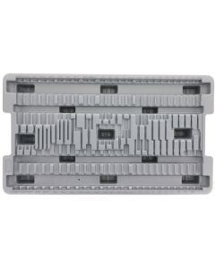 WIHA 91284 - Tavă turnată pentru 51 șurubelnițe de precizie